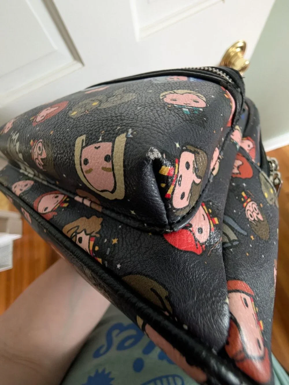 Harry Potter Loungefly mini backpack purse Chibi characters all over print